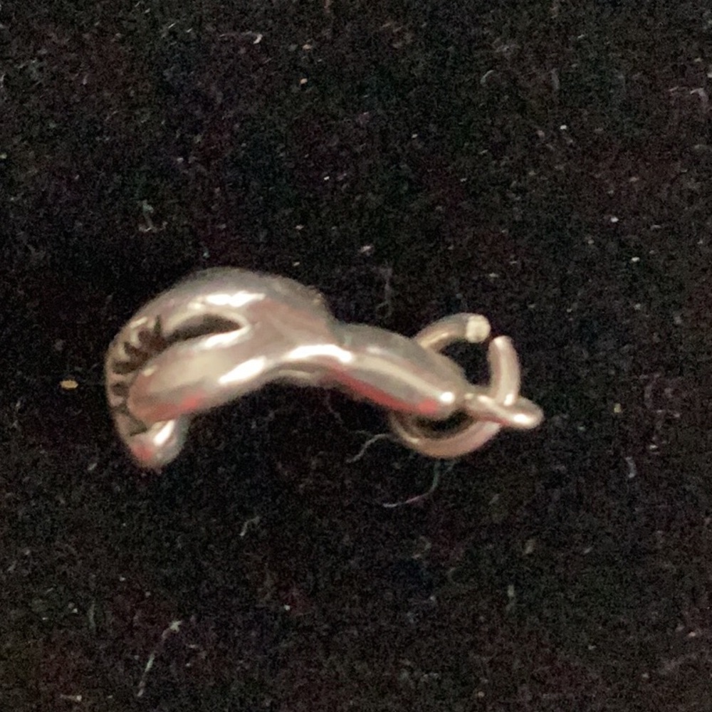 Sterling silver boxing glove pendant